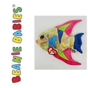 RETIRED NWT Beanie Babies Aruba the Angelfish, 2000
